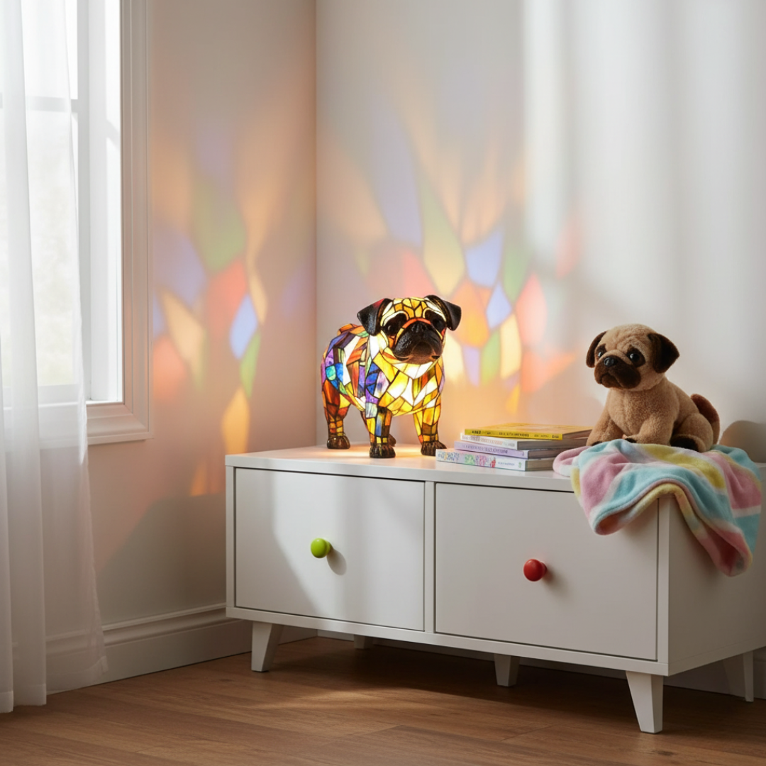 Świecący Pug