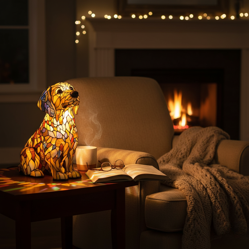Przyjaciel Promienny Duchowy Złoty Retriever
